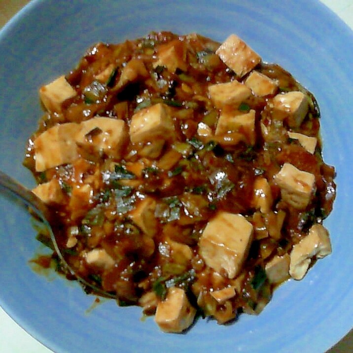 マイタケ麻婆豆腐